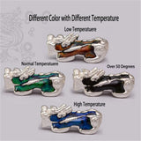 Thermochromic Pixiu Bracelet 3D Charm Stone Beads Men's Jewelry