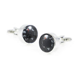 Round Fahrenheit Thermometer Cuff Links Father's Gift