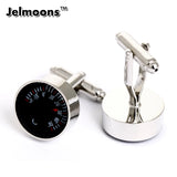 Thermometer Cufflinks Silver Plated Mens