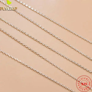 925 Sterling Silver Cross Chain for DIY Bracelet Necklace