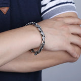 Thai Silver Bracelet Handiwork Personality Retro Boyfriend Gift