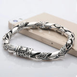 Thai Silver Bracelet Handiwork Personality Retro Boyfriend Gift