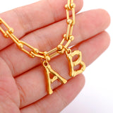 Chunky Horseshoe Bracelet 18K Vacuum Plated Stainless Steel Women Jewelry