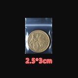 Small Plastic Bag Earrings Jewelry Sampler Self-Sealing Bag