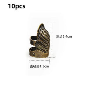 Thimble Ring Finger Protector Sewing Tools Handworking Needle Thimble Craft DIY