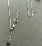 0.8mm 925 Sterling Silver Adjustable Choker Necklace