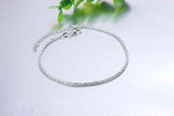 925 Silver Chain Bracelet Women Girls Jewelry