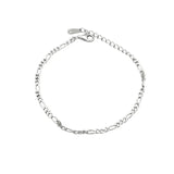 925 Silver Chain Bracelet TLS194 16cm+3cm