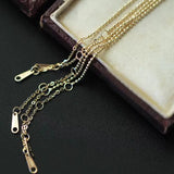 925 Silver Round Beads Chain Bracelet for Women Gift