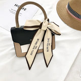 Thin Long Thousand Bird Silk Scarf Lady INS Style