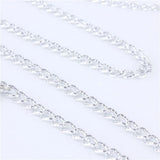 Metal Waist Chain Belt Hip Hop Corset Belt Tassel Waistband Strap