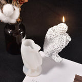 Thinker Portrait Epoxy Resin Mold Plaster Clay Soap Candle Casting