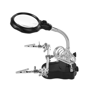 Welding Magnifier Soldering Stand Desktop Holder