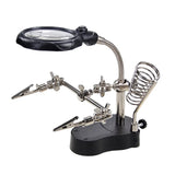 Welding Magnifier Soldering Stand Desktop Holder