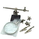Third Hand Soldering Iron Stand with Magnifying Glass