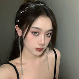 Thorns Headband Girl Fashionable Halloween Accessories Tassel Headwear