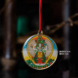 Small Kwan-yin Buddha Statue Thangka Tibetan Buddhism Pendant