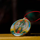 Small Kwan-yin Buddha Statue Thangka Tibetan Buddhism Pendant
