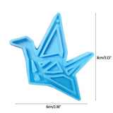 Thousand Paper Crane Ornament Silicone Mold for Resin Jewelry Making