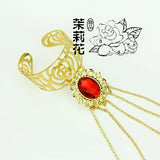 Guanyin Nail Set Peacock Dance Bracelet Armor Ornament