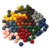 Beehive Round Wooden Beads Jewelry Making DIY Crafts Toys 12/18mm Mixed Spacer