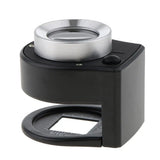 30X Magnification Linen Magnifier UV Currency Detector
