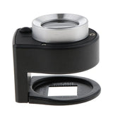 30X Magnification Linen Magnifier UV Currency Detector