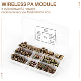Threaded Inserts Nuts Assortment Kit, 165 PCS