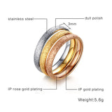 Stainless Steel Wedding Bands Rings for Women