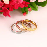 Stainless Steel Wedding Bands Rings for Women