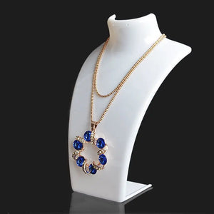 Mannequin Earring Necklace Jewelry Pendant Display Stand Holder