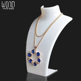 Mannequin Necklace Jewelry Pendant Display Stand Holder