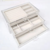3-Layer Acrylic Necklace Display Stand