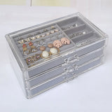 3-Layer Acrylic Necklace Display Stand