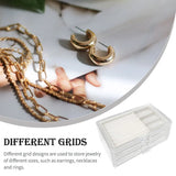 Three-Layer Jewelry Display Stand Box for Women