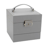 Three Layer Jewelry Box Organizer Travel Case for Women Girls Rings Showcase
