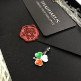 Three Leaf Clover Trefoil Irish Shamrock Pendant Charm For Women Jewelry