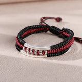Hand-woven Couple Bracelet Luck Multicolor Ethnic Style Jewelry
