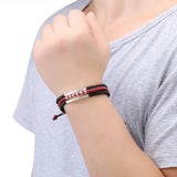 Hand-woven Couple Bracelet Luck Multicolor Ethnic Style Jewelry