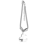 3 Friendship Bracelets for Girls Forever Heart Charms Big Middle Little Sis