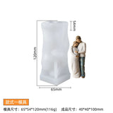 Nordic Style Abstract Human Candle Silicone Mould DIY Resin Mold