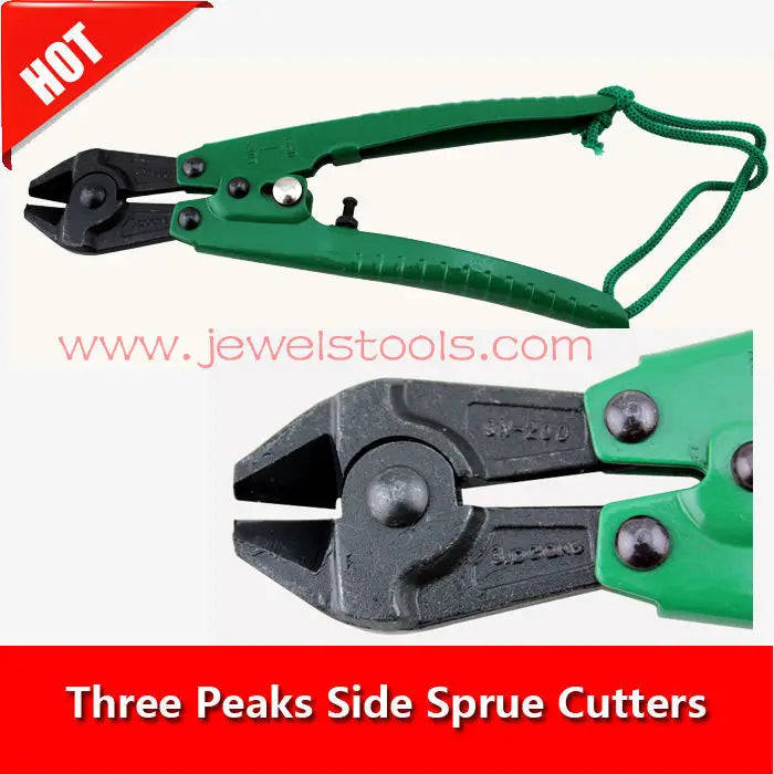 Three Peaks Side Sprue Cutters Jewelry Making Japan Cutters Repair Tools