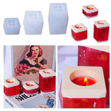 Faceted Candle Holder Silicone Mold Set