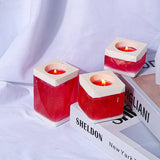 Faceted Candle Holder Silicone Mold Set