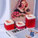 Faceted Candle Holder Silicone Mold Set