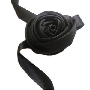 3D Rose Pendant Clavicle Chain Necklace Adjustable All-Match