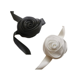 3D Rose Pendant Clavicle Chain Necklace Adjustable All-Match