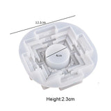 3-Layer Candle Holder Silicone Mold for DIY Resin Jewelry Making