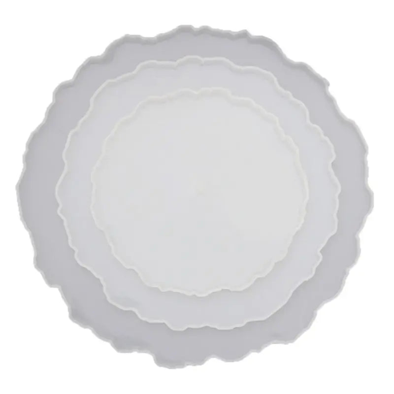 3-Layer Irregular Fruit Disc Big Plate Resin Mold
