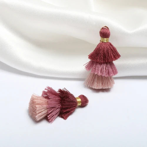 Cotton Thread Tassel Pendant DIY Jewelry Earring Nail Accessory Material